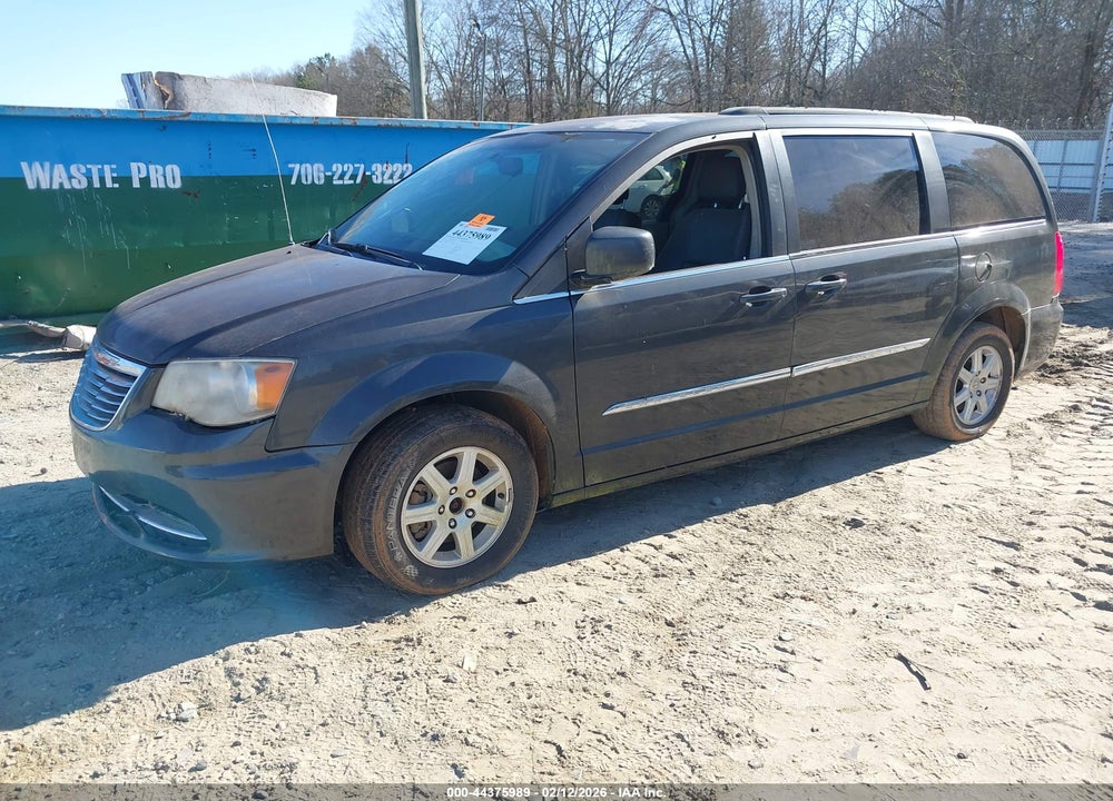 2012 CHRYSLER TOWN & COUNTRY TOURING VIN: 2C4RC1BG7CR212550