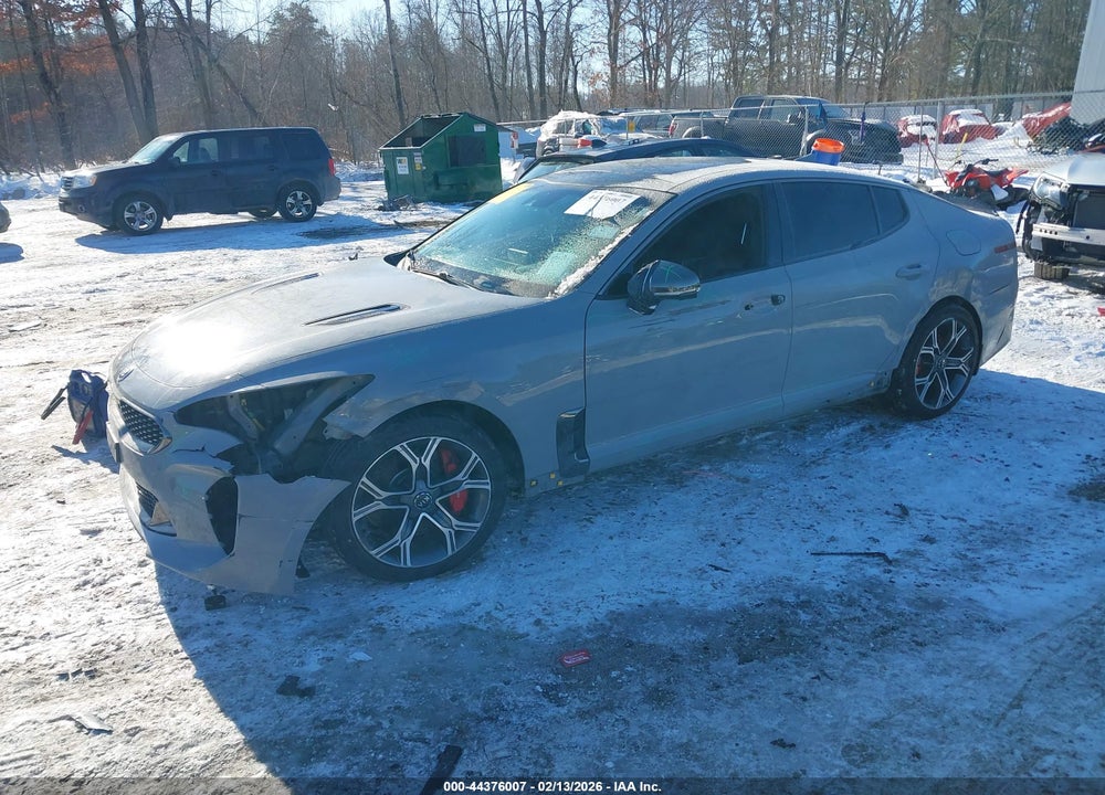 2019 KIA STINGER GT2 VIN: KNAE55LC4K6043148