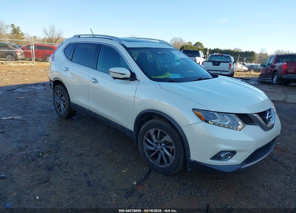 2016 NISSAN ROGUE SL VIN: 5N1AT2MV6GC884253
