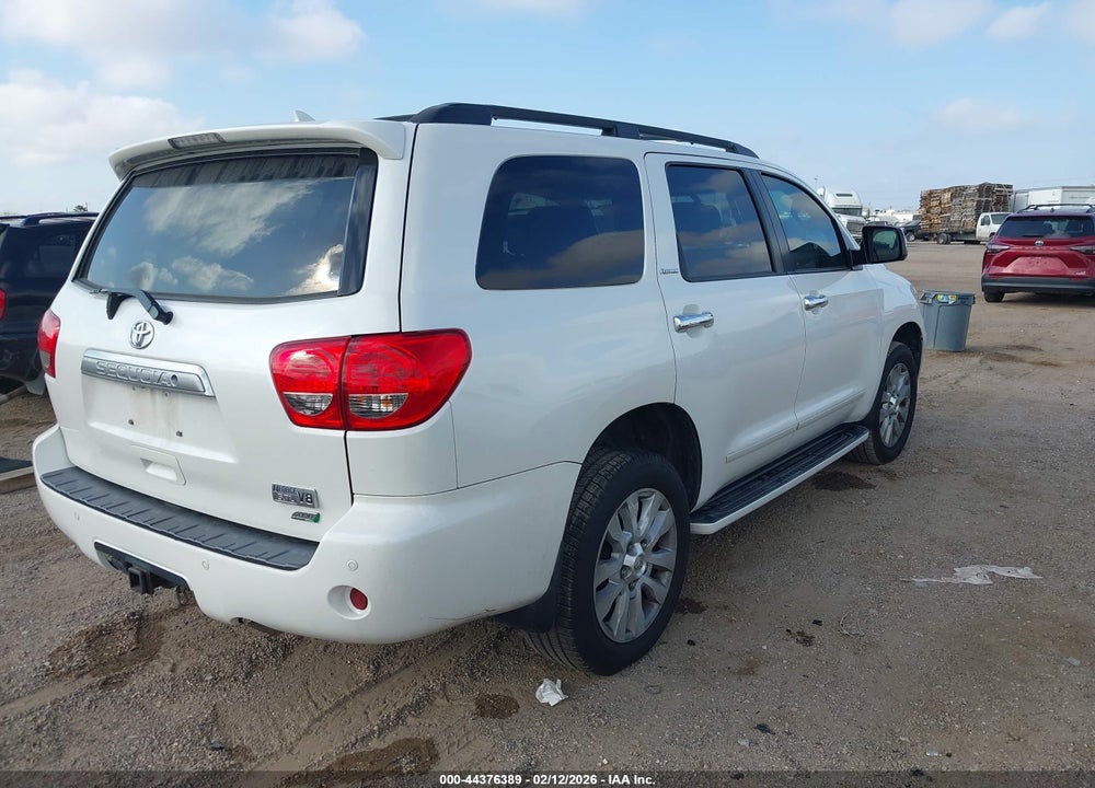 2012 TOYOTA SEQUOIA PLATINUM 5.7L V8 VIN: 5TDDW5G16CS059602