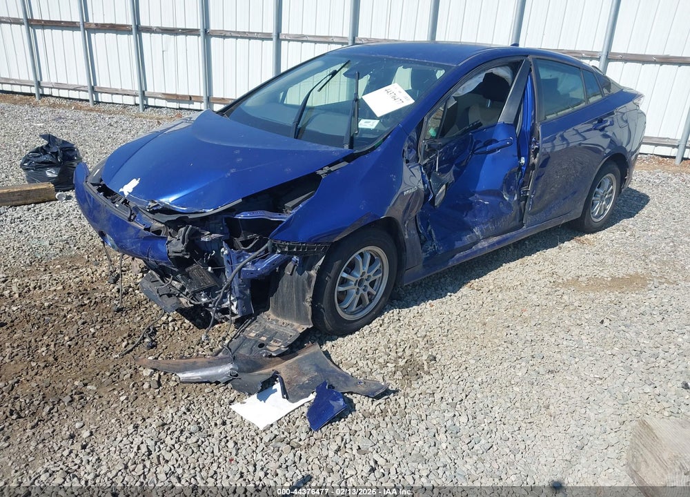 2018 TOYOTA PRIUS VIN: JTDKBRFU6J3602080