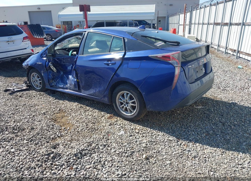 2018 TOYOTA PRIUS VIN: JTDKBRFU6J3602080