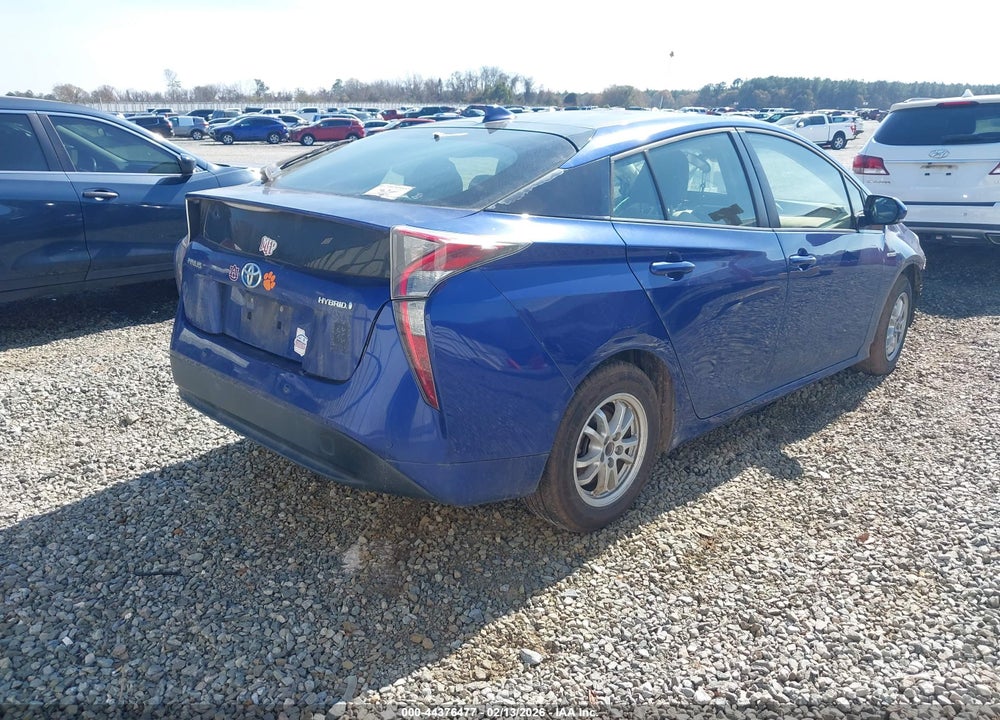 2018 TOYOTA PRIUS VIN: JTDKBRFU6J3602080