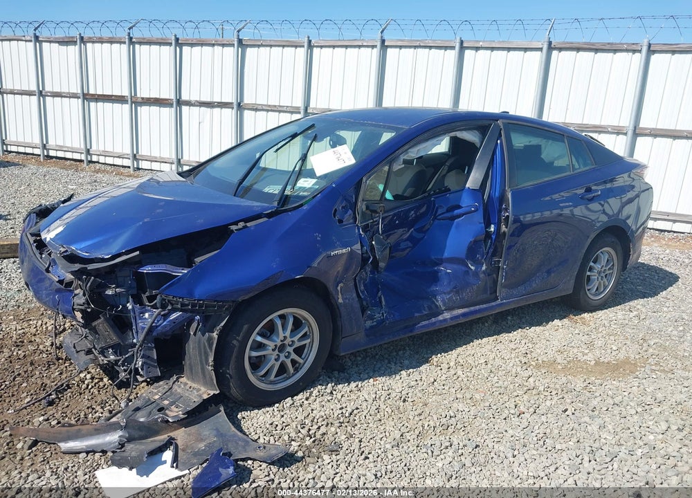 2018 TOYOTA PRIUS VIN: JTDKBRFU6J3602080
