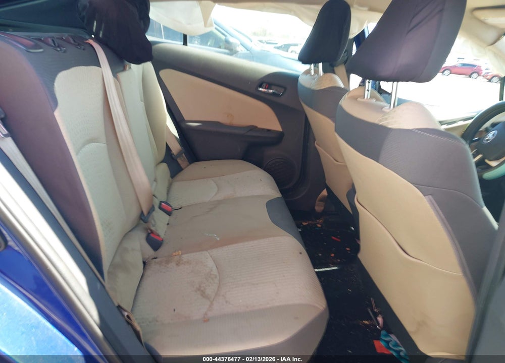 2018 TOYOTA PRIUS VIN: JTDKBRFU6J3602080
