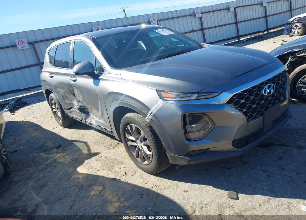 2019 HYUNDAI SANTA FE SE VIN: 5NMS2CAD4KH109277