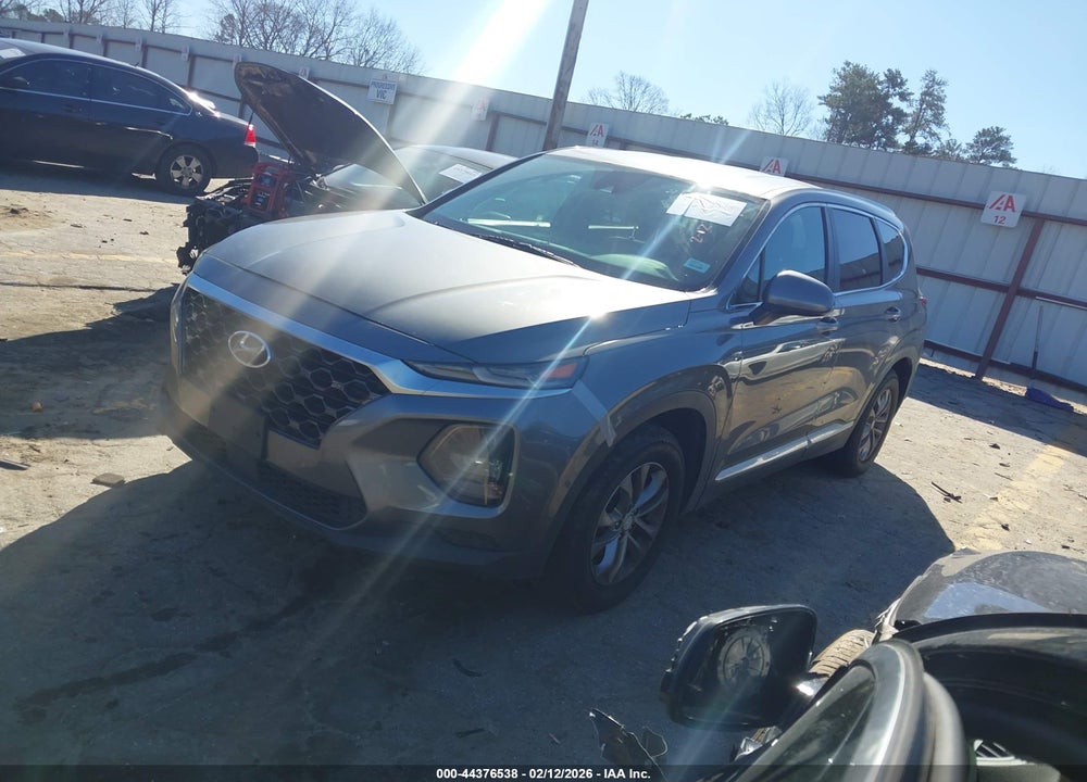 2019 HYUNDAI SANTA FE SE VIN: 5NMS2CAD4KH109277