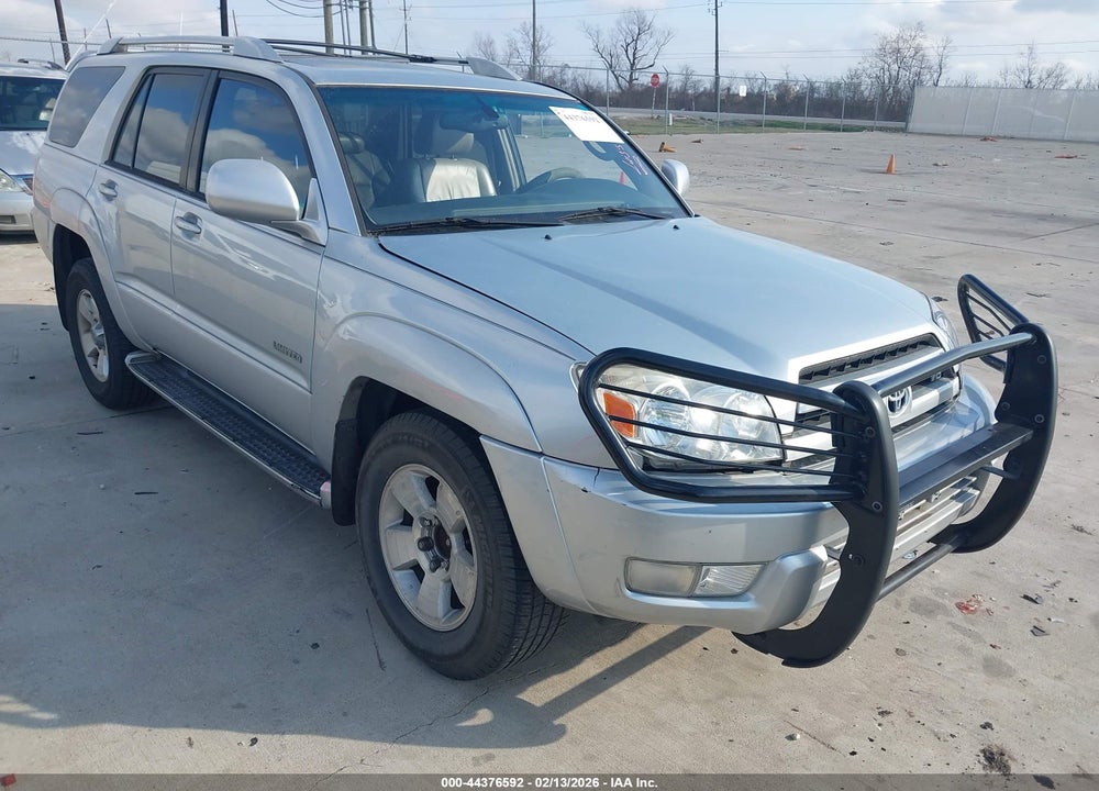 2004 TOYOTA 4RUNNER LIMITED V8 VIN: JTEZT17R040018296