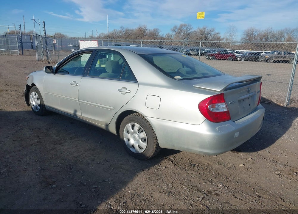 2003 TOYOTA CAMRY LE VIN: 4T1BE32KX3U733353