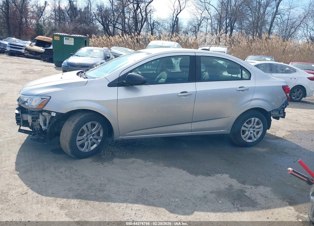 2018 CHEVROLET SONIC LS AUTO VIN: 1G1JB5SHXJ4135830