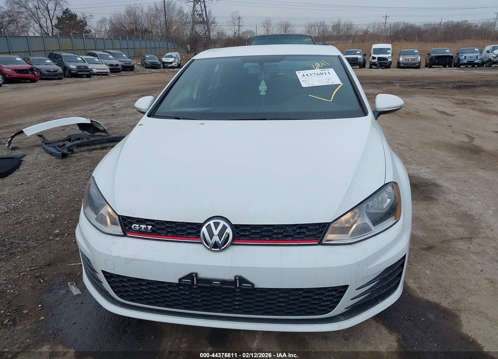 2017 VOLKSWAGEN GOLF GTI AUTOBAHN 4-DOOR/S 4-DOOR/SE 4-DOOR/SPORT 4-DOOR VIN: 3VW4T7AU0HM037123