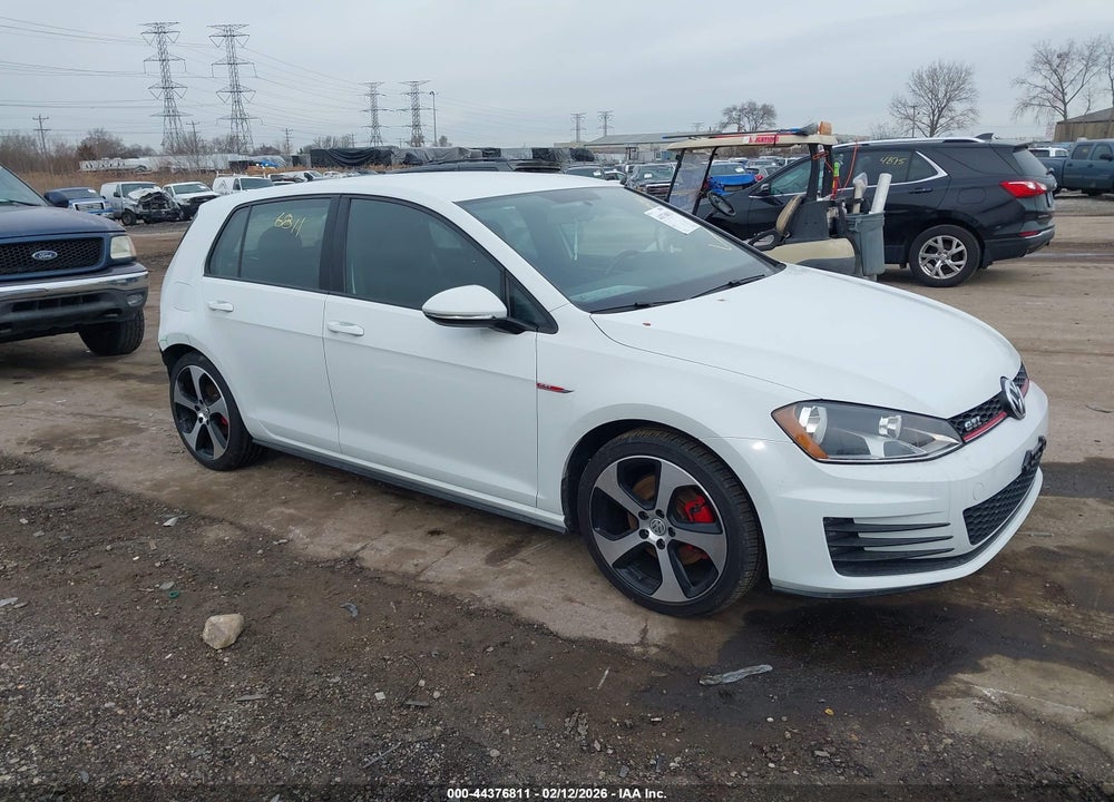 2017 VOLKSWAGEN GOLF GTI AUTOBAHN 4-DOOR/S 4-DOOR/SE 4-DOOR/SPORT 4-DOOR VIN: 3VW4T7AU0HM037123