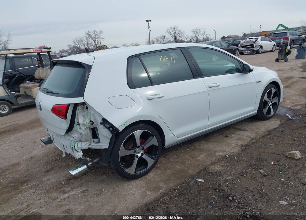 2017 VOLKSWAGEN GOLF GTI AUTOBAHN 4-DOOR/S 4-DOOR/SE 4-DOOR/SPORT 4-DOOR VIN: 3VW4T7AU0HM037123