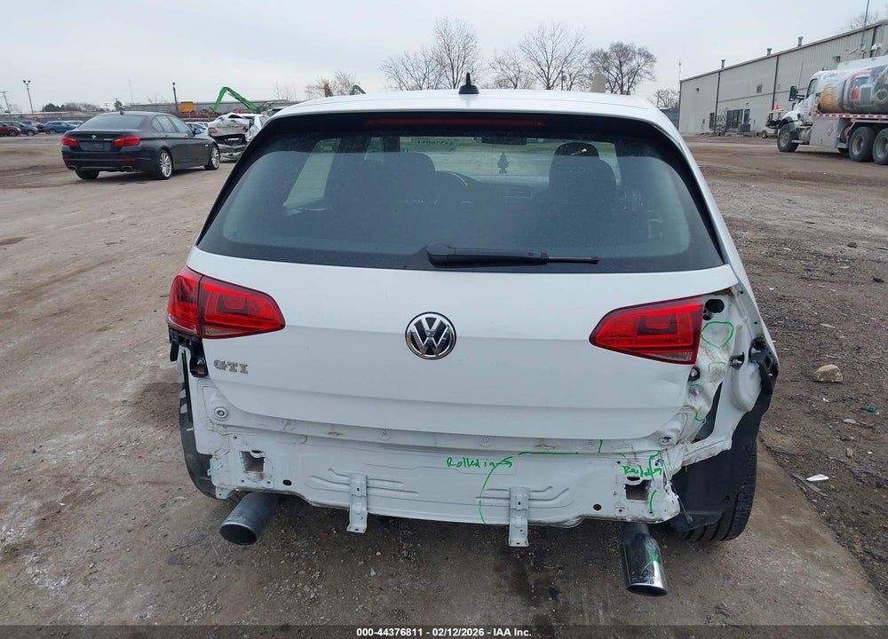 2017 VOLKSWAGEN GOLF GTI AUTOBAHN 4-DOOR/S 4-DOOR/SE 4-DOOR/SPORT 4-DOOR VIN: 3VW4T7AU0HM037123