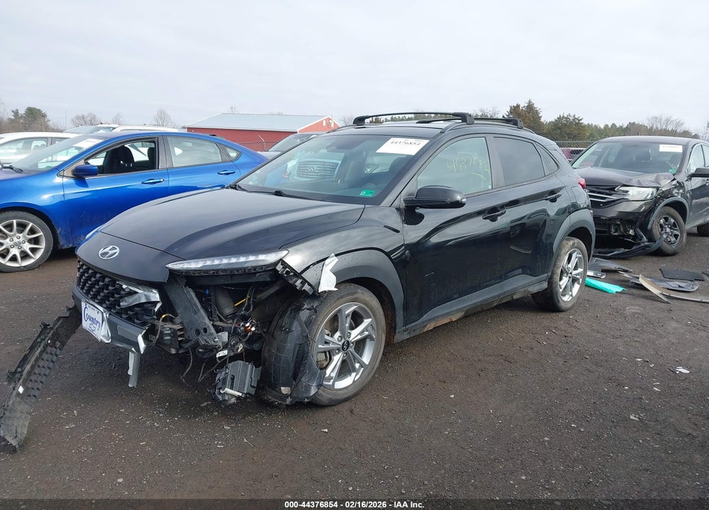 2022 HYUNDAI KONA SEL VIN: KM8K6CABXNU760795