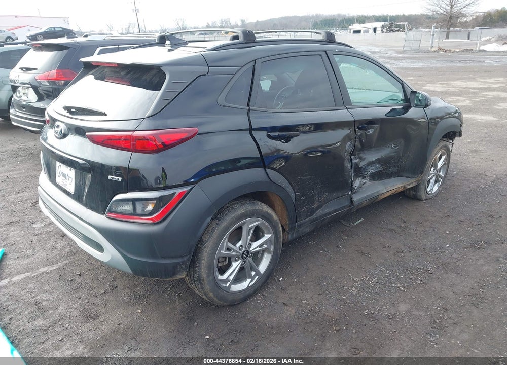 2022 HYUNDAI KONA SEL VIN: KM8K6CABXNU760795