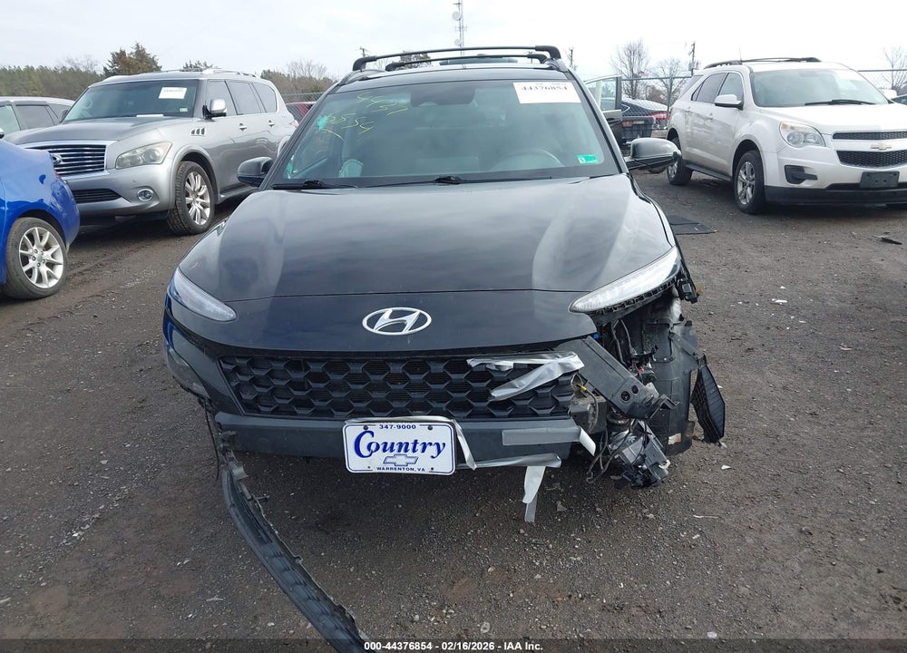 2022 HYUNDAI KONA SEL VIN: KM8K6CABXNU760795