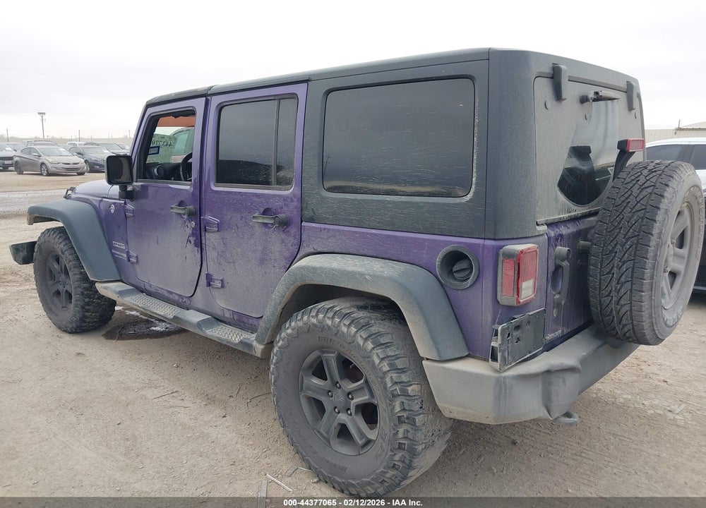 2018 JEEP WRANGLER JK UNLIMITED SPORT 4X4 VIN: 1C4BJWDG6JL869699