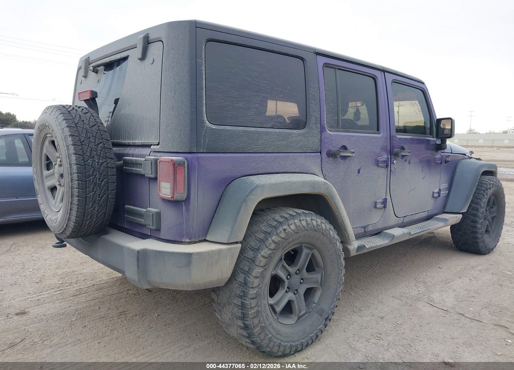 2018 JEEP WRANGLER JK UNLIMITED SPORT 4X4 VIN: 1C4BJWDG6JL869699
