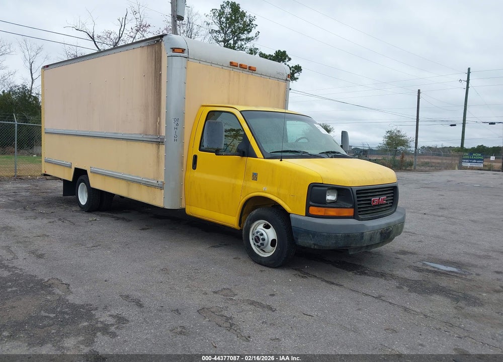 2009 GMC SAVANA CUTAWAY WORK VAN VIN: 1GDJG31K091902846