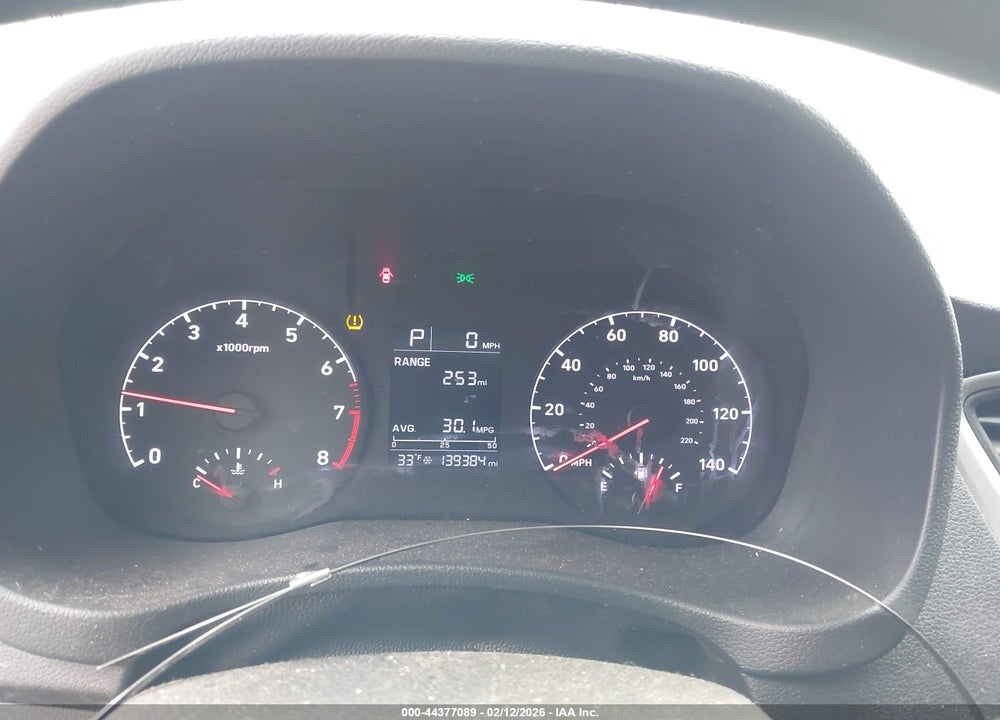 2019 HYUNDAI ACCENT SE VIN: 3KPC24A33KE087409