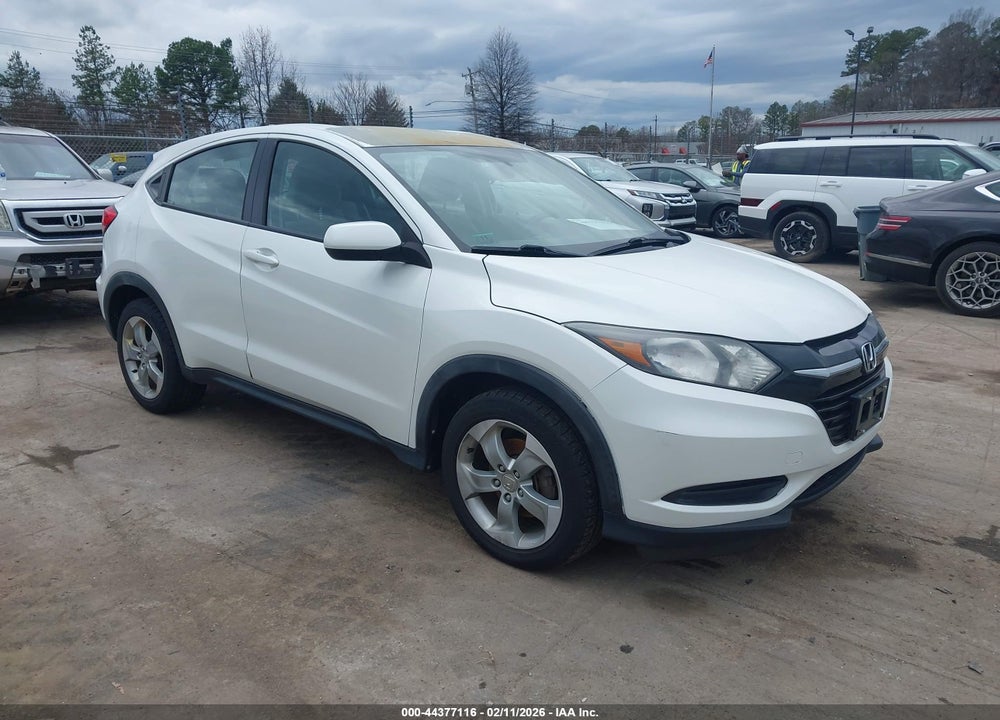 2016 HONDA HR-V LX VIN: 3CZRU6H33GM770823