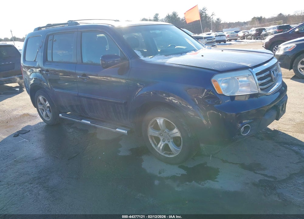 2013 HONDA PILOT EX-L VIN: 5FNYF4H57DB018088