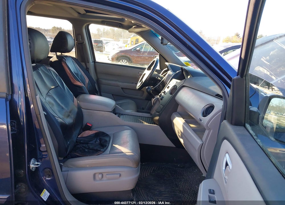 2013 HONDA PILOT EX-L VIN: 5FNYF4H57DB018088