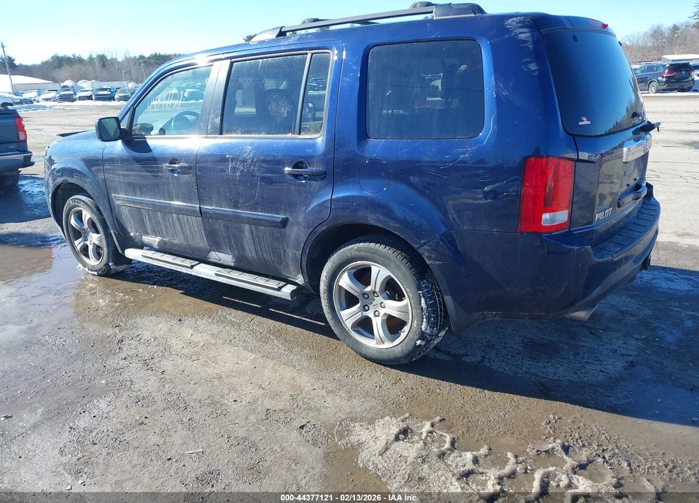 2013 HONDA PILOT EX-L VIN: 5FNYF4H57DB018088