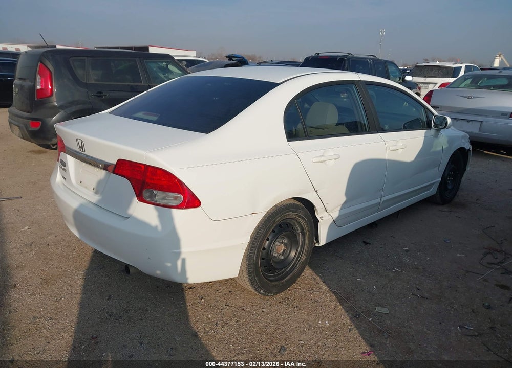 2011 HONDA CIVIC LX VIN: 19XFA1F52BE042809