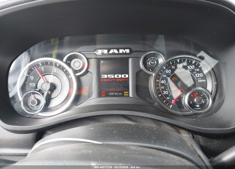 2020 RAM 3500 TRADESMAN  4X4 8' BOX VIN: 3C63R3GL1LG195893