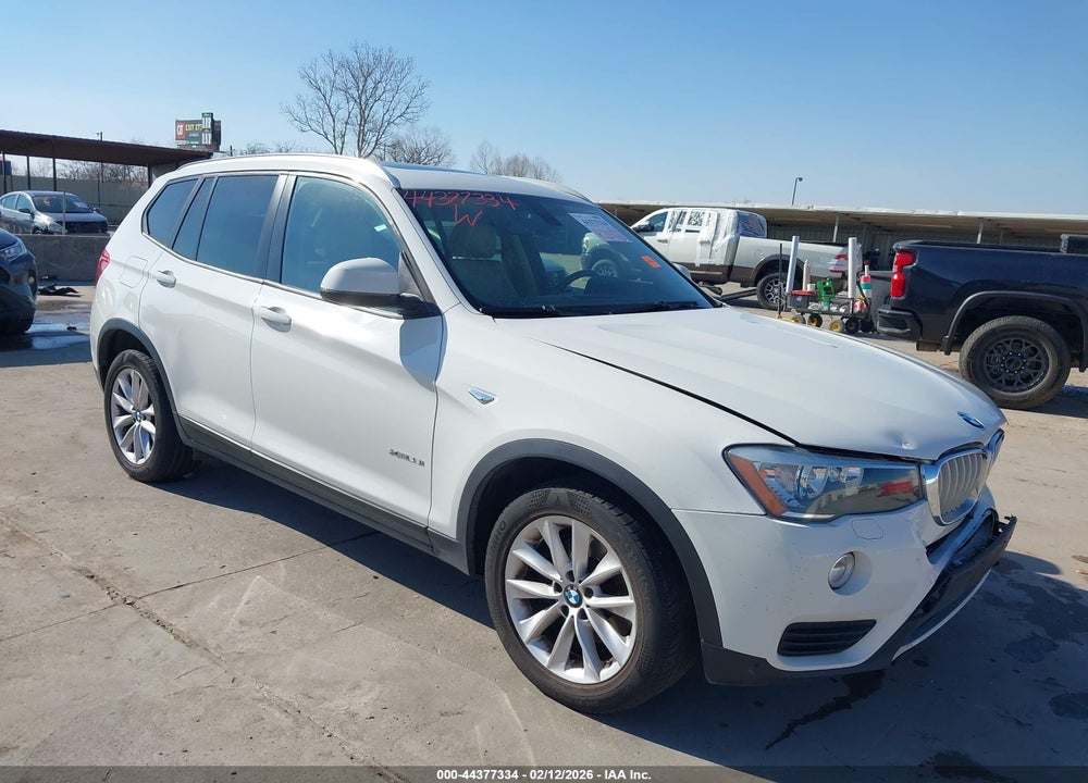 2016 BMW X3 XDRIVE28I VIN: 5UXWX9C53G0D95286