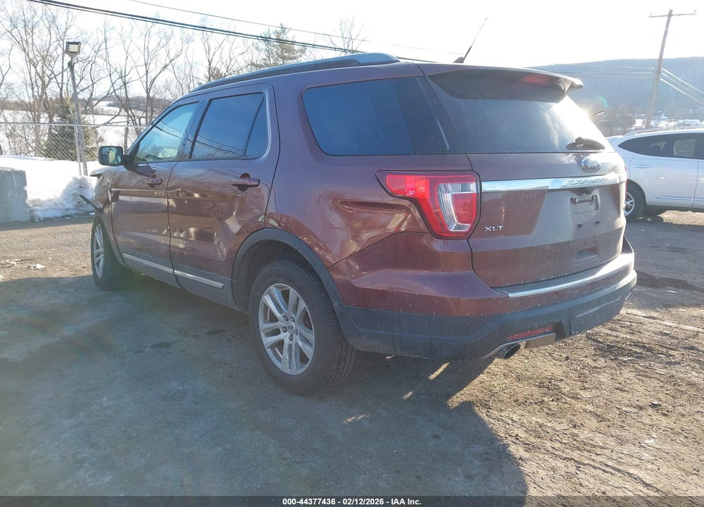 2018 FORD EXPLORER XLT VIN: 1FM5K8DHXJGB00299