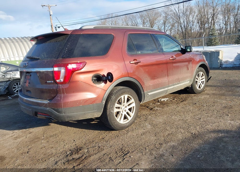 2018 FORD EXPLORER XLT VIN: 1FM5K8DHXJGB00299