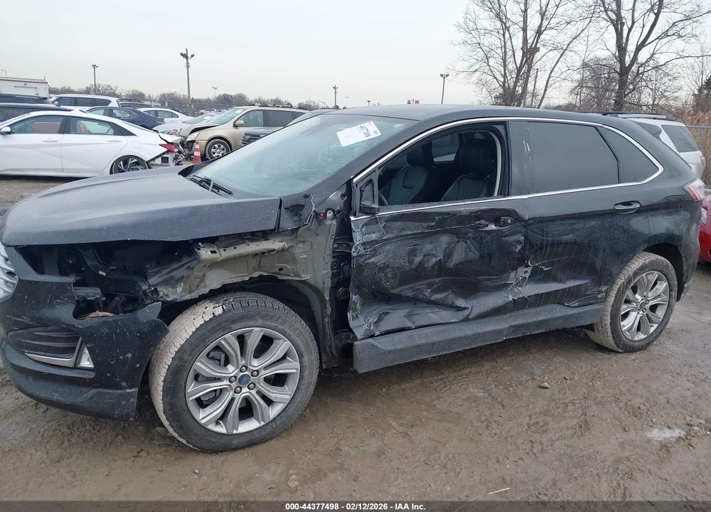 2022 FORD EDGE TITANIUM VIN: 2FMPK4K98NBA92911