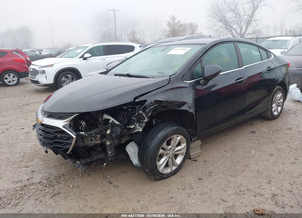 2019 CHEVROLET CRUZE LT VIN: 1G1BE5SM4K7145648