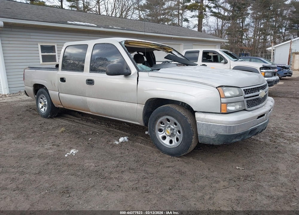 2006 CHEVROLET SILVERADO 1500 LS VIN: 2GCEC13VX61358312