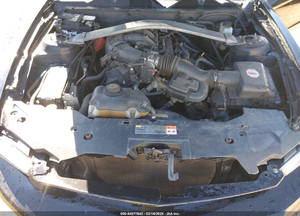 2012 FORD MUSTANG V6 VIN: 1ZVBP8EM7C5276467