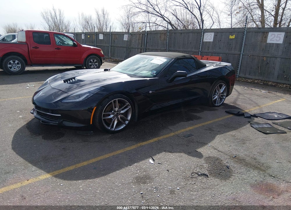 2016 CHEVROLET CORVETTE STINGRAY Z51 VIN: 1G1YM3D79G5115802