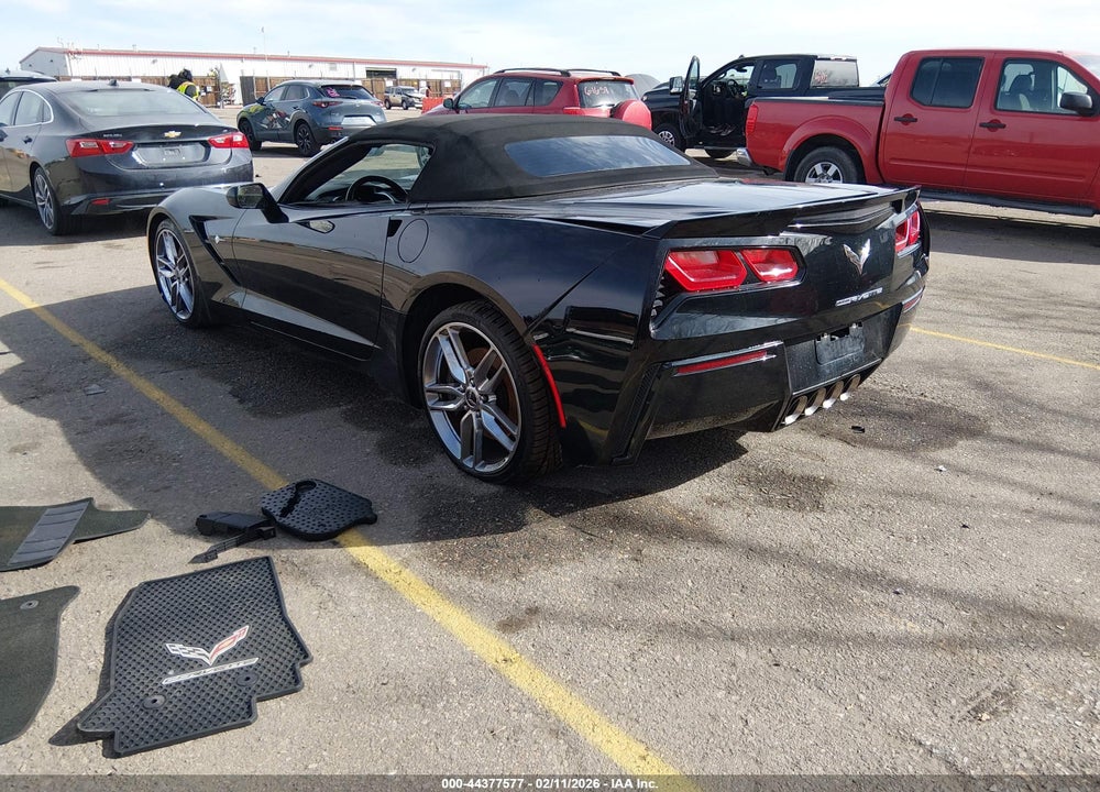 2016 CHEVROLET CORVETTE STINGRAY Z51 VIN: 1G1YM3D79G5115802