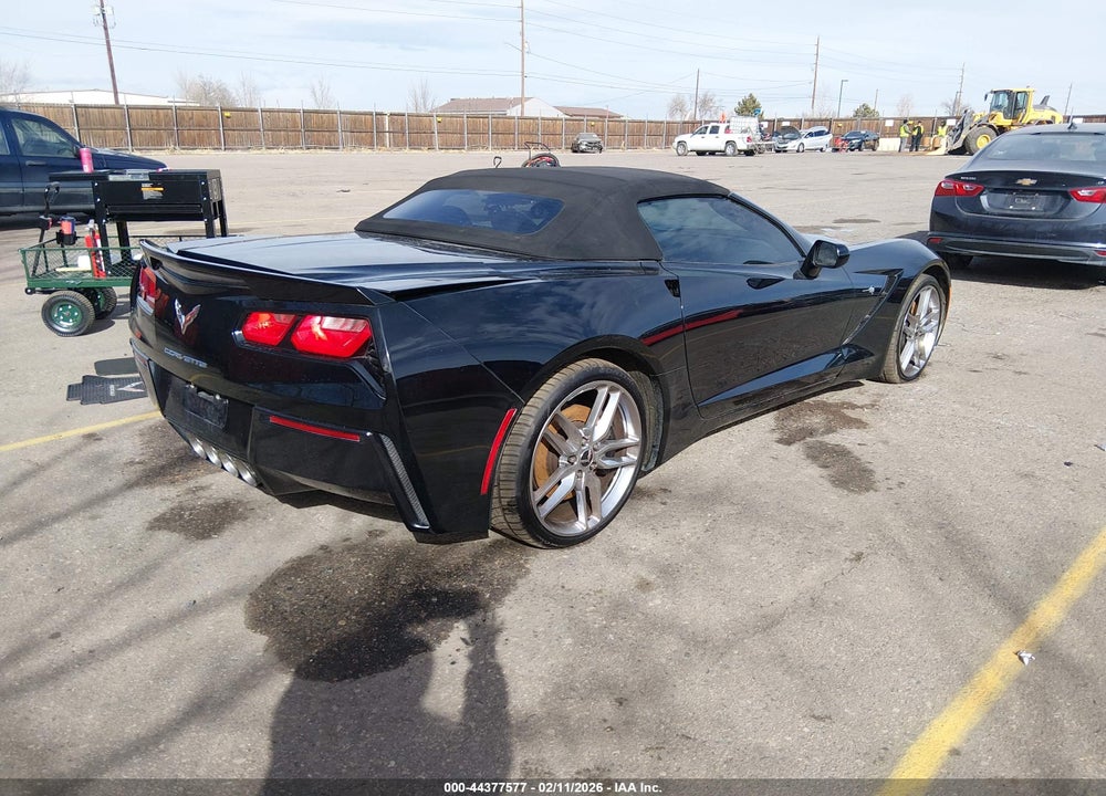 2016 CHEVROLET CORVETTE STINGRAY Z51 VIN: 1G1YM3D79G5115802