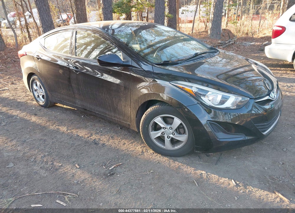 2014 HYUNDAI ELANTRA SE VIN: KMHDH4AE1EU207052