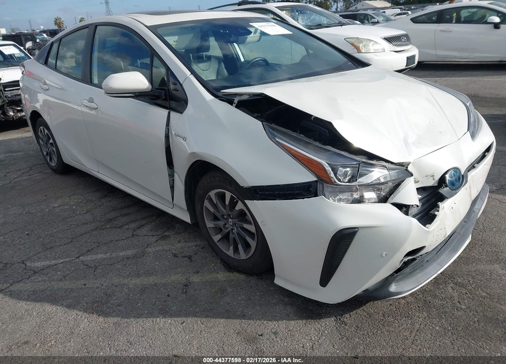 2019 TOYOTA PRIUS XLE VIN: JTDKARFU4K3091148