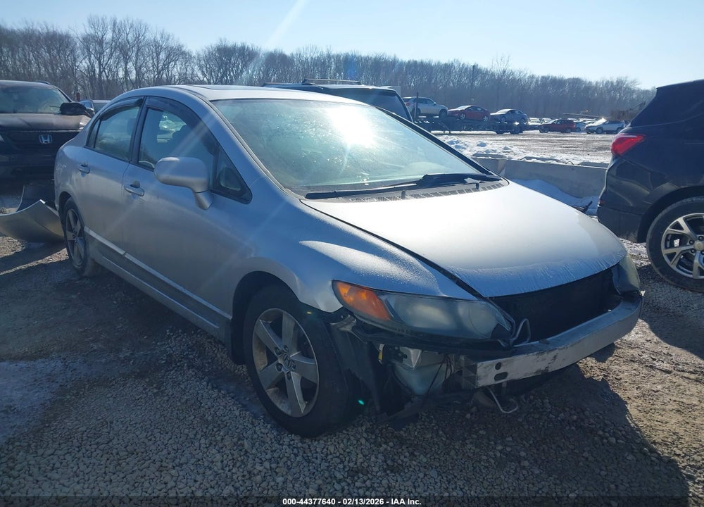 2007 HONDA CIVIC EX VIN: 1HGFA16887L106555