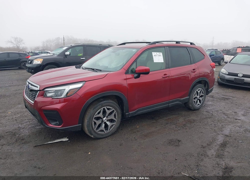 2021 SUBARU FORESTER PREMIUM VIN: JF2SKAJC3MH576868
