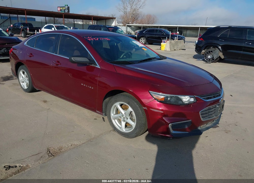 2016 CHEVROLET MALIBU LS VIN: 1G1ZB5ST3GF285394