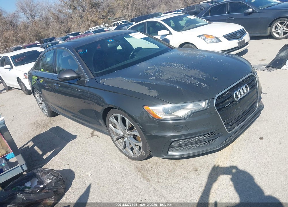 2014 AUDI A6 3.0T PREMIUM PLUS VIN: WAUHGAFCXEN154762