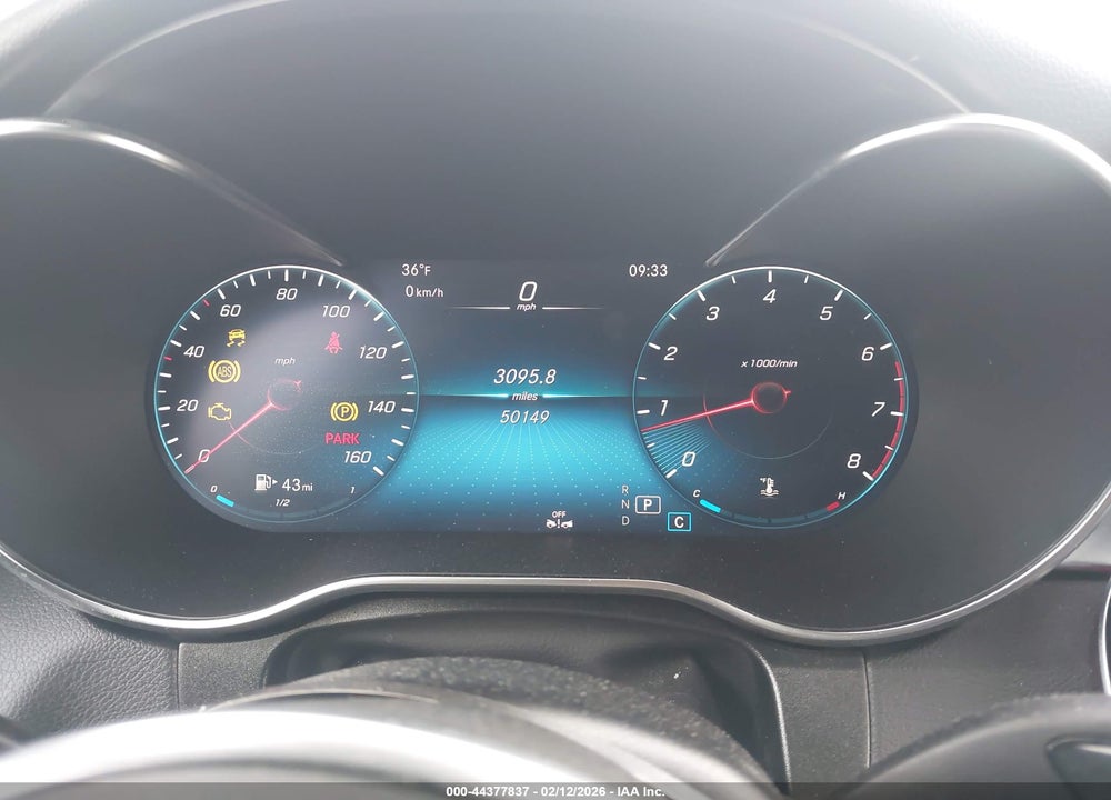 2022 MERCEDES-BENZ GLC 300 4MATIC SUV VIN: W1N0G8EB7NV399724