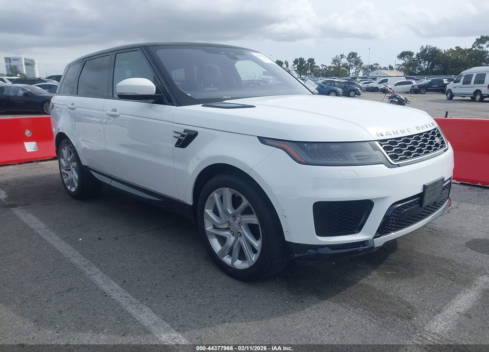 2018 LAND ROVER RANGE ROVER SPORT HSE VIN: SALWR2RVXJA412635