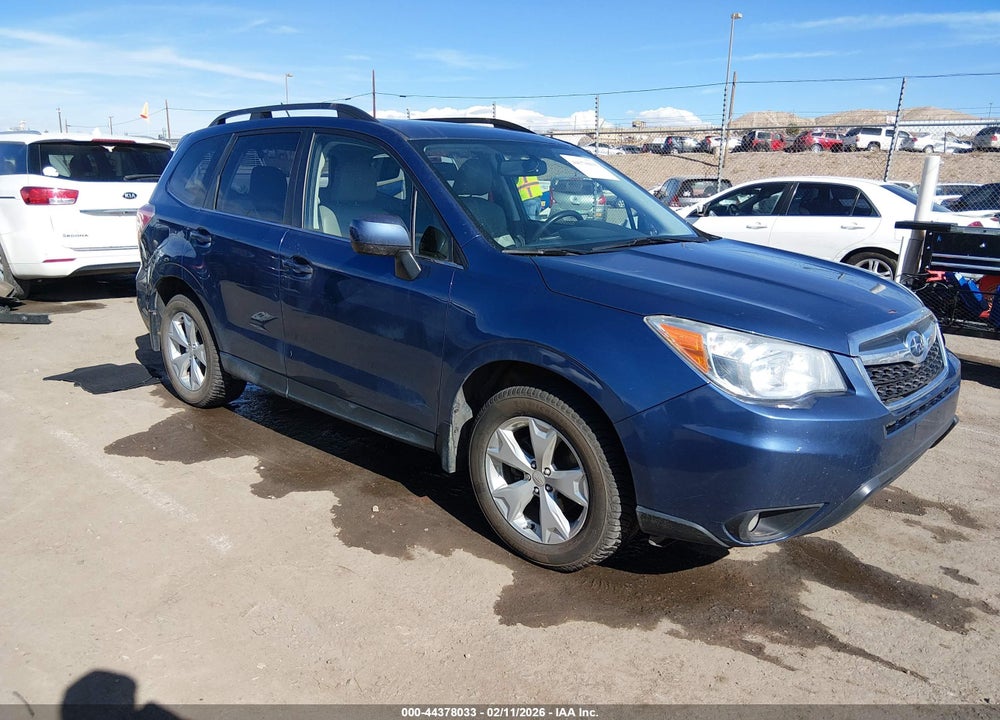 2014 SUBARU FORESTER 2.5I LIMITED VIN: JF2SJAHC3EH512436